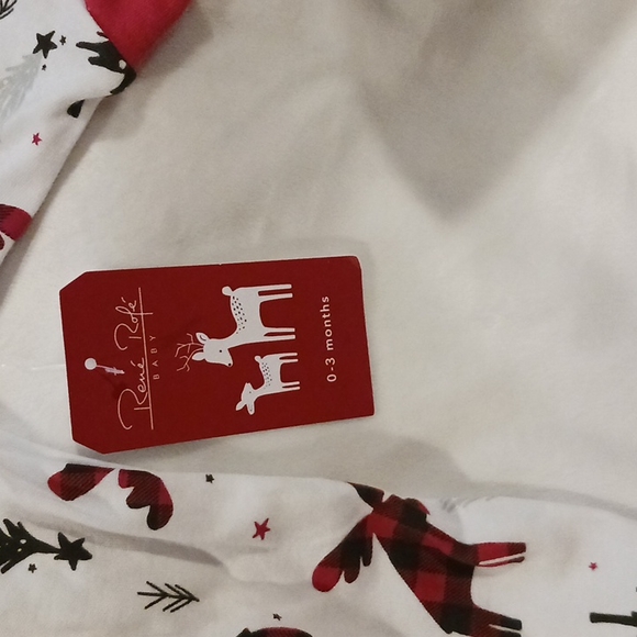 NWT...reindeer pajamas - Picture 2 of 2